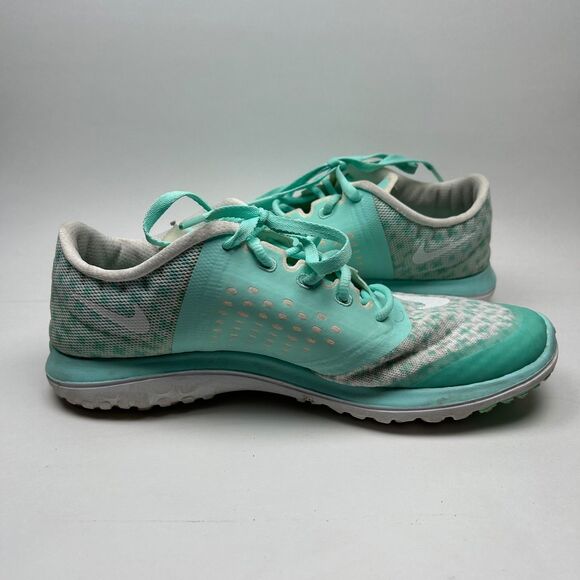 Nike FS Lite Run 2 Shoe Women Size 8  704881-302 Pre Owned Condition - Picture 11 of 13